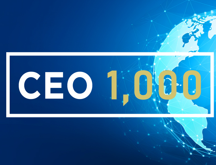 CEO1000人の無形資産が評価されました