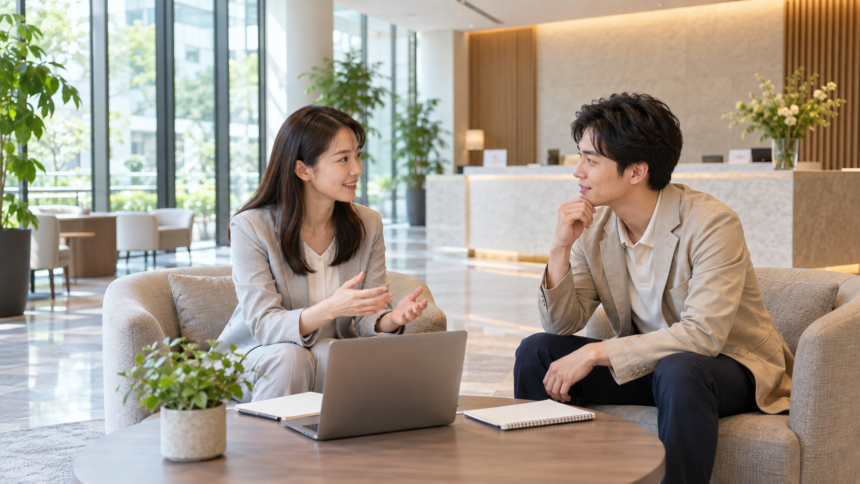 人材紹介のミスマッチ対策を相談・確認するイメージ